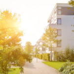 A housing community with plenty of greenspace