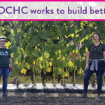 Ottawa Community Housing staff are pictured at the Ottawa Food Bank Farm during an employee engagement event in September.